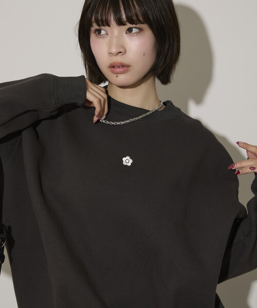 セール】MARY QUANT × PUBLUX/マリークワント ワンポイント ロゴ刺繍