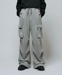 Lui's | 【Neucon/ニューコン】ダブルポケットパラシュートスウェットカーゴパンツ(スウェットパンツ)