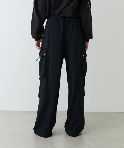 Lui's（ルイス）の「【Neucon/ニューコン】ダブルポケットパラシュートスウェットカーゴパンツ（スウェットパンツ・メンズ・グレー/ブラック・2/1）」の15枚目の写真