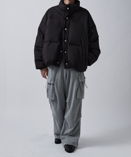 Neucon ダブルポケットカーゴパンツ ブラック Lui's（ルイス） カーゴパンツ 「Neucon/ニューコン」ダブルポケット