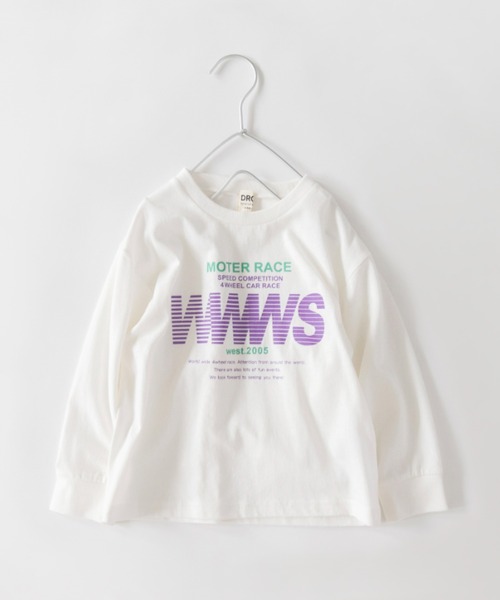 DRC branshes(ディーアールシーブランシェス)の「【WEB限定/DRC】アソートグラフィック長袖Tシャツ(Tシャツ/カットソー・キッズ・ブルー/フューシャピンク/ダークグリーン/その他4/ブラック/その他6/ホワイト/ブラウン/イエロー/ベージュ/パープル/その他2/その他3/その他5・110/100/120/160/150/130/140)」の10枚目の写真