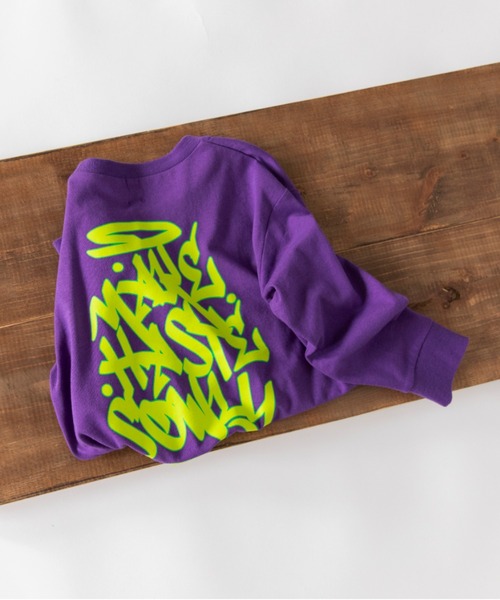 DRC branshes(ディーアールシーブランシェス)の「【WEB限定/DRC】アソートグラフィック長袖Tシャツ(Tシャツ/カットソー・キッズ・ブルー/フューシャピンク/ダークグリーン/その他4/ブラック/その他6/ホワイト/ブラウン/イエロー/ベージュ/パープル/その他2/その他3/その他5・110/100/120/160/150/130/140)」の7枚目の写真