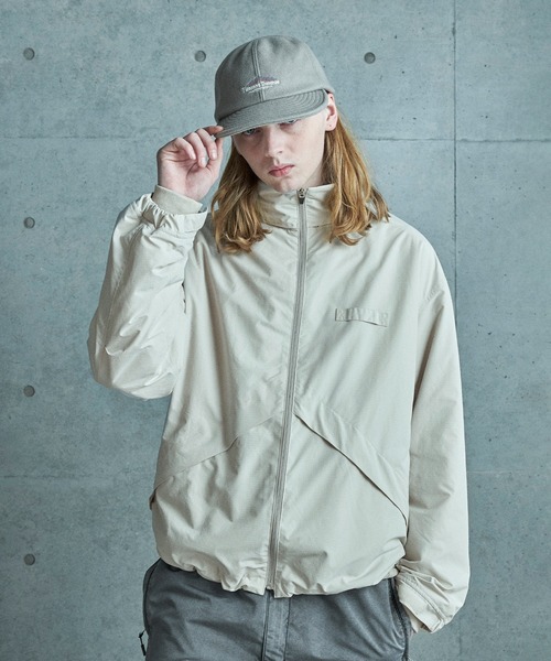 FUSE(フューズ)の「リップストップ スタンドカラーブルゾン(ブルゾン・メンズ・ブラック/ベージュ・01/02/03)」の11枚目の写真