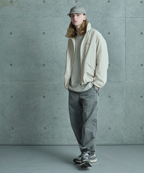 FUSE(フューズ)の「リップストップ スタンドカラーブルゾン(ブルゾン・メンズ・ブラック/ベージュ・01/02/03)」の15枚目の写真