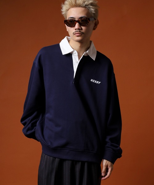 セール】ラグビースウェットシャツ（スウェット）｜NERDY（ノルディ