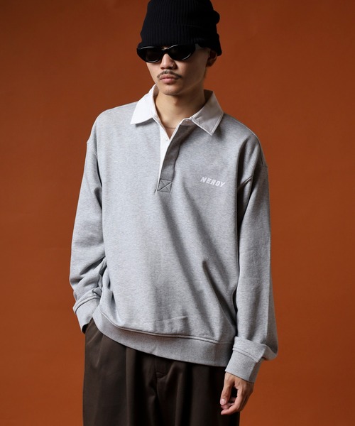 セール】ラグビースウェットシャツ（スウェット）｜NERDY（ノルディ