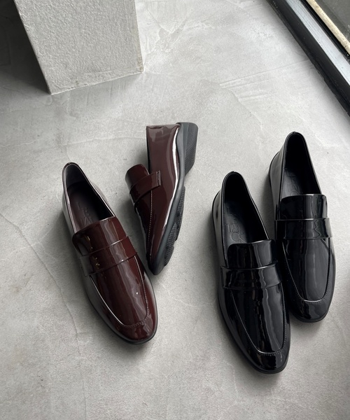 LE TALON（ルタロン）の「《追加》レインモールドローファー（ローファー・レディース・ボルドー/ブラックミックス・25cm/24.5cm/24cm/23.5cm/23cm/22.5cm/22cm）」の19枚目の写真