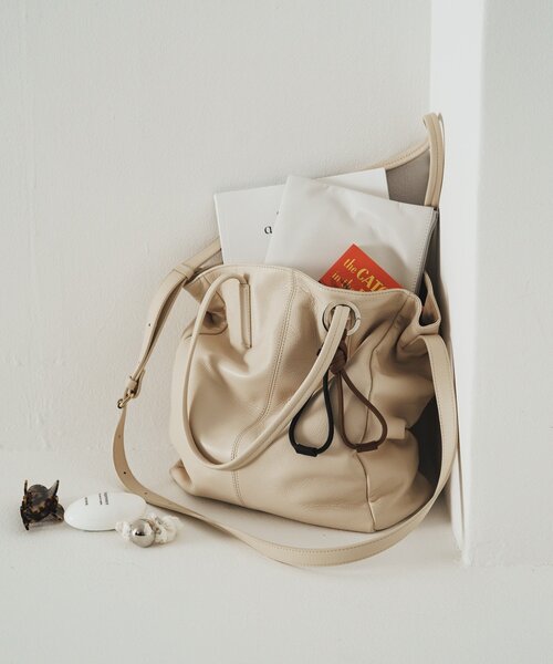 レザー2WAYトートバッグ（トートバッグ）｜russet（ラシット）の