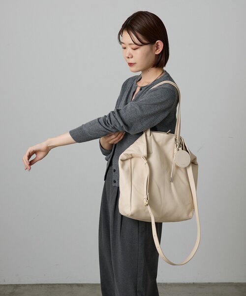 美品　ラシット　レザーバッグ レザー2WAYトートバッグ（トートバッグ）｜russet（ラシット）の