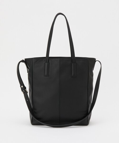 russet（ラシット）の「レザー2WAYトートバッグ（トートバッグ・レディース・キャメル/グレー/ブラック/アイボリー・FREE）」の11枚目の写真