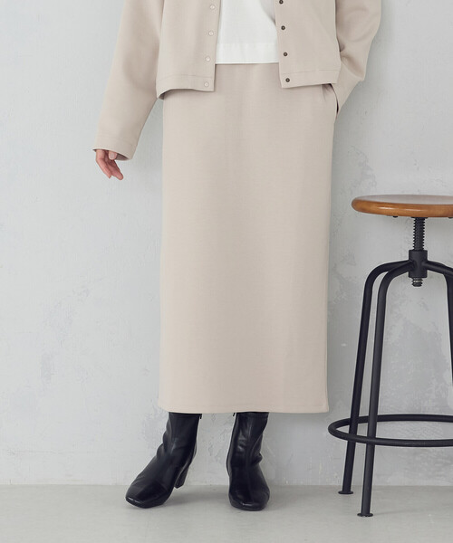 セール】【新色追加】ダンボールニット ナロースカート / セットアップ