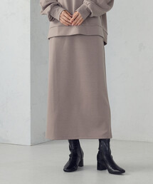 COMME CA ISM | 【新色追加】ダンボールニット ナロースカート / セットアップ対応(スカート)