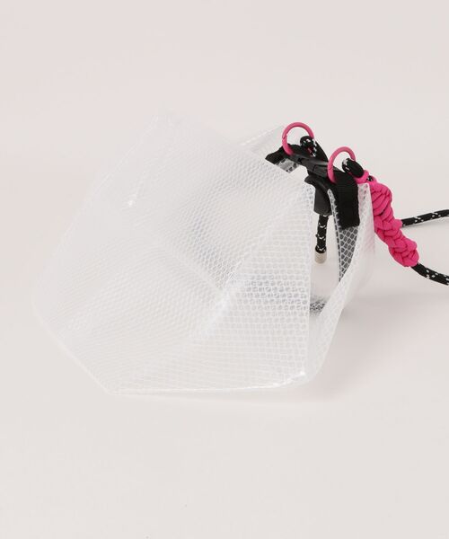 ammy.（エイミードット）の「【 ammy. / エイミードット 】 パラコード 防水 ビニール バッグ / ポーチ（ショルダーバッグ・レディース・B/A・ONE SIZE）」の4枚目の写真