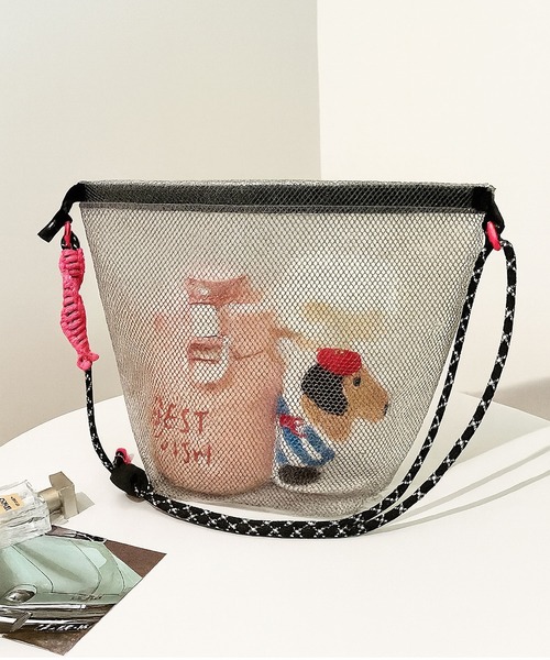 ammy.（エイミードット）の「【 ammy. / エイミードット 】 パラコード 防水 ビニール バッグ / ポーチ（ショルダーバッグ・レディース・B/A・ONE SIZE）」の7枚目の写真