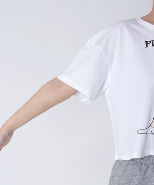 Cepica(セピカ)の「【BLACK SCORE】PURRBERRY CROPPED T(Tシャツ/カットソー・レディース・ホワイト・FREE)」の8枚目の写真