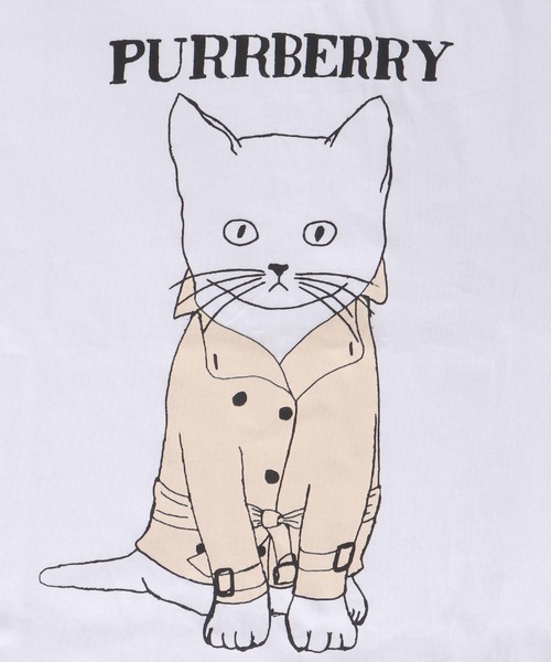 Cepica(セピカ)の「【BLACK SCORE】PURRBERRY CROPPED T(Tシャツ/カットソー・レディース・ホワイト・FREE)」の10枚目の写真