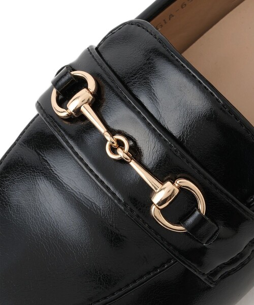 HARUTA（ハルタ）の「ROPE' PICNIC PASSAGE byHARUTA/ビット付フラットローファー（ローファー・レディース・シルバー/ブラック・23.5cm/24.5cm/23.0cm/24.0cm）」の17枚目の写真