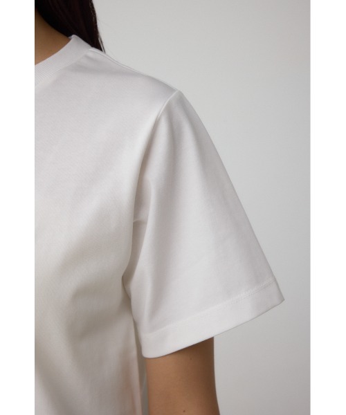 AZUL by moussy(アズールバイマウジー)の「C/T冷感レースロゴTシャツ(Tシャツ/カットソー・レディース・オフホワイト/ブラック/ブラウン・FREE)」の11枚目の写真