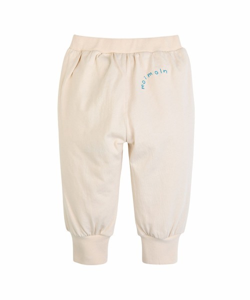 moimoln(モイモルン)の「【SOFT&】カラーステッチジョガーパンツ(その他パンツ・キッズ・チャコールグレー/ライトベージュ・130cm/120cm/100cm/90cm/110cm)」の3枚目の写真