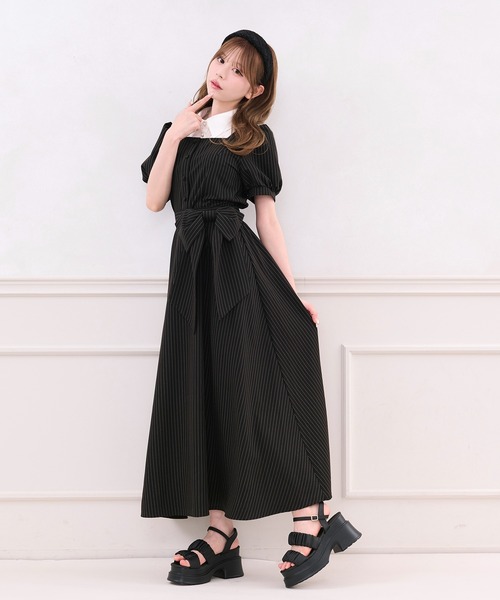 apres jour(アプレジュール)の「【セット着用可能】レイヤードパフスリトップス(シャツ/ブラウス・レディース・ブラック系その他2/ブラウン系その他/グレー系その他/ブラック系その他・フリー/X-LARGE)」の17枚目の写真