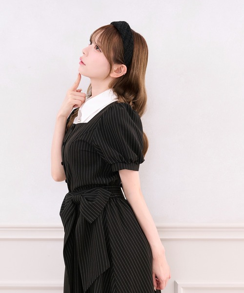 apres jour(アプレジュール)の「【セット着用可能】レイヤードパフスリトップス(シャツ/ブラウス・レディース・ブラック系その他2/ブラウン系その他/グレー系その他/ブラック系その他・フリー/X-LARGE)」の15枚目の写真