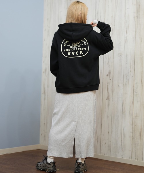セール】RVCA/ルーカ COURT ZIP HOODIE パーカー BF044-015（パーカー