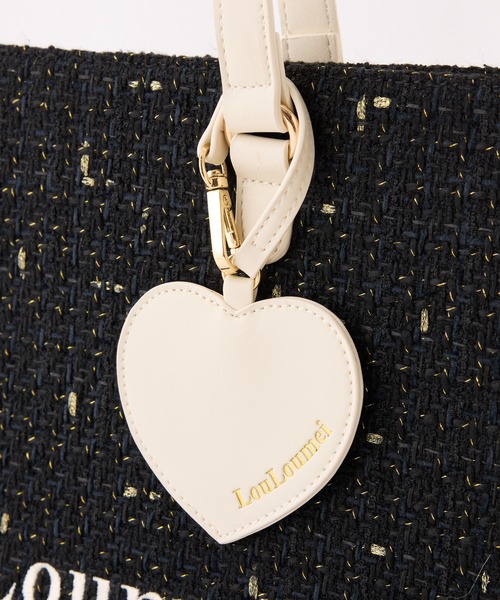 one after another NICE CLAUP（ワンアフターアナザーナイスクラップ）の「【LouLoumei】キャリーオントートバッグ（ショルダーバッグ・レディース・ブラック/ブラック×グレー/ブラウン系その他・FREE）」の14枚目の写真