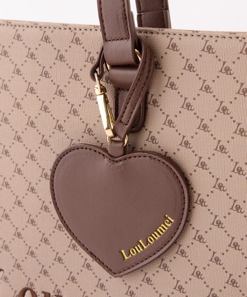 one after another NICE CLAUP（ワンアフターアナザーナイスクラップ）の「【LouLoumei】キャリーオントートバッグ（ショルダーバッグ・レディース・ブラック/ブラック×グレー/ブラウン系その他・FREE）」の9枚目の写真