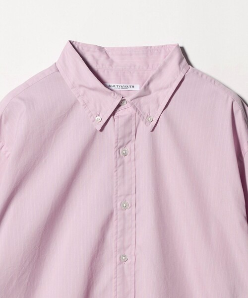 BEAUTY&YOUTH UNITED ARROWS(ビューティーアンドユースユナイテッドアローズ)の「コットン ストライプビッグシャツ(シャツ/ブラウス・レディース・ライラック/ベージュ・FREE)」の16枚目の写真
