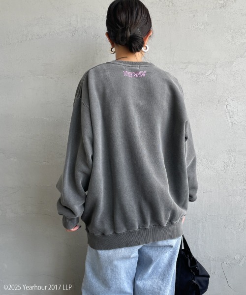 GOOD ROCK SPEED（グッドロックスピード）の「[GOOD ROCK SPEED/グッドロックスピード] 別注 THE WHO ロゴプリントスウェット（スウェット・レディース・チャコールグレー・M/L/XL）」の12枚目の写真