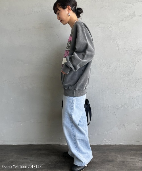 GOOD ROCK SPEED（グッドロックスピード）の「[GOOD ROCK SPEED/グッドロックスピード] 別注 THE WHO ロゴプリントスウェット（スウェット・レディース・チャコールグレー・M/L/XL）」の14枚目の写真