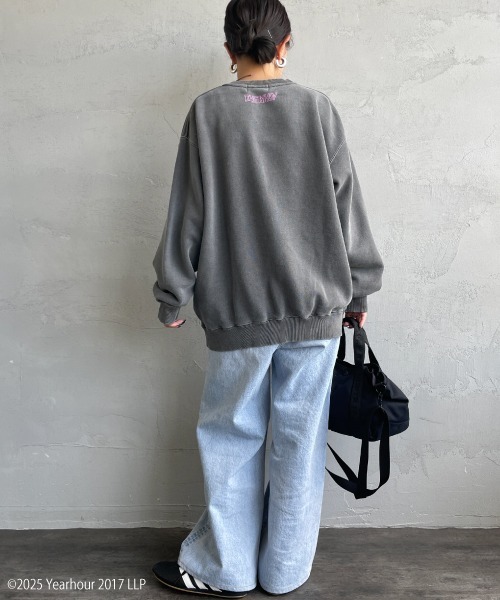 GOOD ROCK SPEED（グッドロックスピード）の「[GOOD ROCK SPEED/グッドロックスピード] 別注 THE WHO ロゴプリントスウェット（スウェット・レディース・チャコールグレー・M/L/XL）」の15枚目の写真