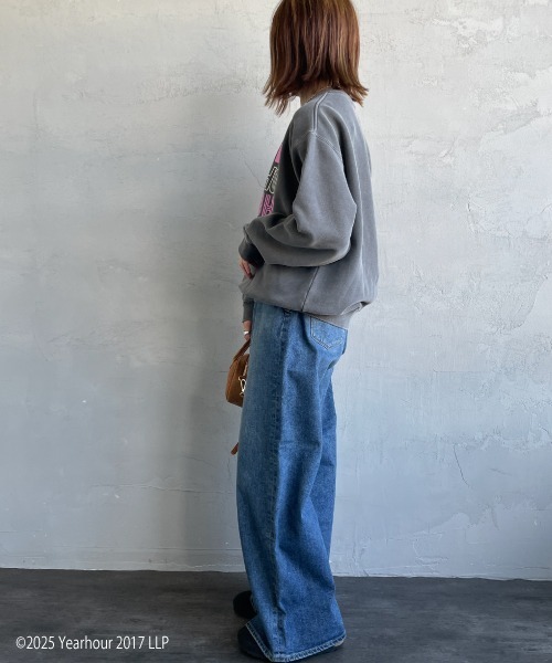 GOOD ROCK SPEED（グッドロックスピード）の「[GOOD ROCK SPEED/グッドロックスピード] 別注 THE WHO ロゴプリントスウェット（スウェット・レディース・チャコールグレー・M/L/XL）」の20枚目の写真