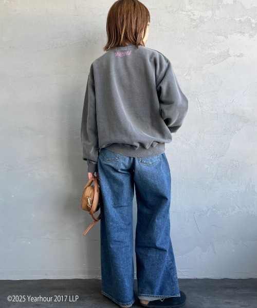 GOOD ROCK SPEED（グッドロックスピード）の「[GOOD ROCK SPEED/グッドロックスピード] 別注 THE WHO ロゴプリントスウェット（スウェット・レディース・チャコールグレー・M/L/XL）」の21枚目の写真