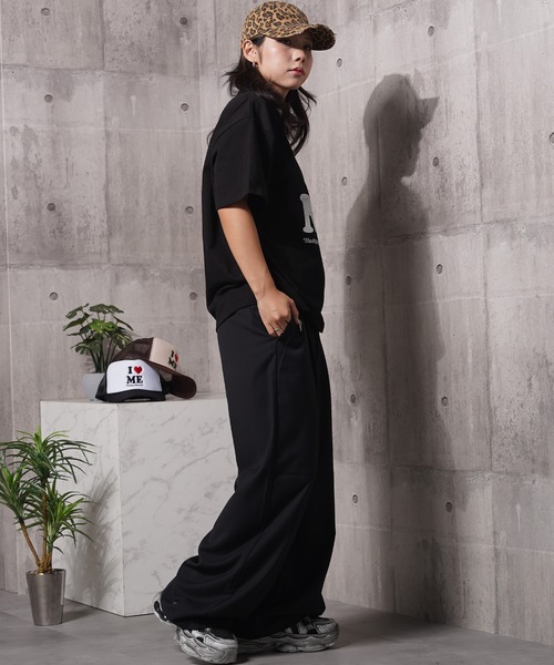 #MEMORY(メモリー)の「【MEMORY】ワイドストレート スラックス パンツ / Wide Straight Slacks Pants(スラックス・メンズ・ブラック/ストライプ・S/M/L)」の13枚目の写真