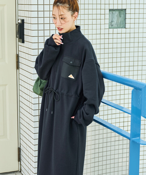 限定展開 KELTY × FREAK'S STORE/ケルティ 別注 裏起毛 ハーフジップ