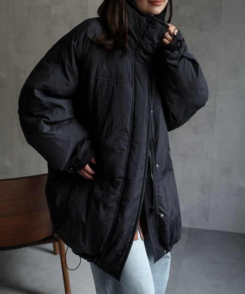 セール】【サステナブル】 ナイロンモンスターコート / パディング