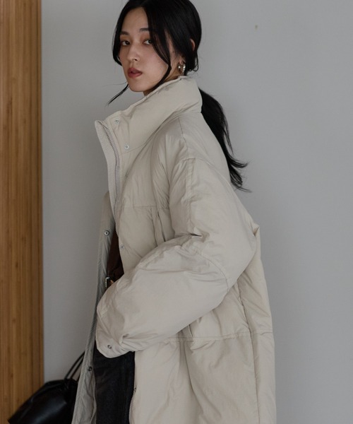 新登場 ロング丈バージョン
model：161cm 着用サイズ：L