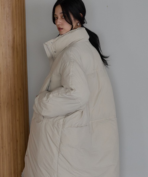 新登場 ロング丈バージョン
model：161cm 着用サイズ：L