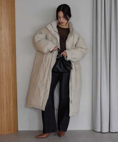 新登場 ロング丈バージョン
model：161cm 着用サイズ：L
