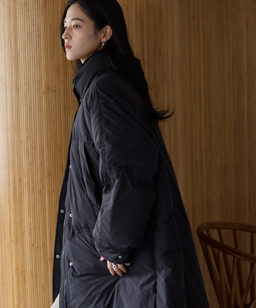 新登場 ロング丈バージョン
model：161cm 着用サイズ：L
