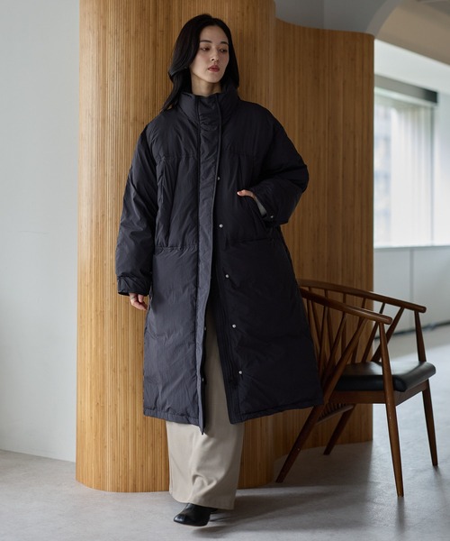 新登場 ロング丈バージョン
model：161cm 着用サイズ：L
