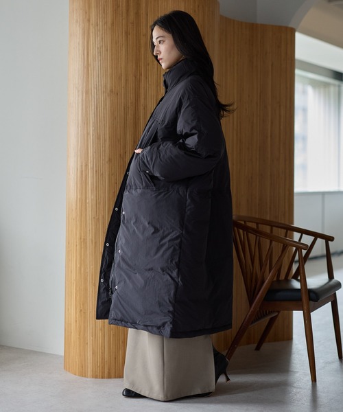 新登場 ロング丈バージョン
model：161cm 着用サイズ：L