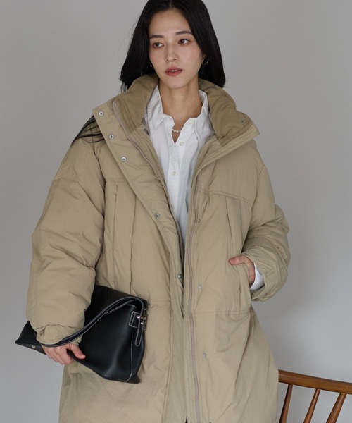 新登場 ロング丈バージョン
model：161cm 着用サイズ：L