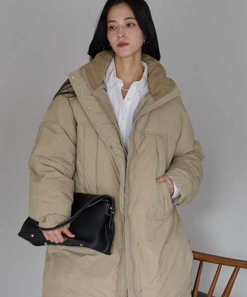 新登場 ロング丈バージョン
model：161cm 着用サイズ：L