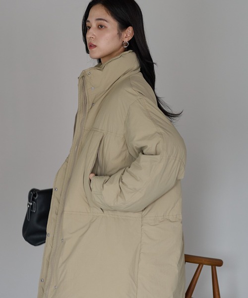 新登場 ロング丈バージョン
model：161cm 着用サイズ：L