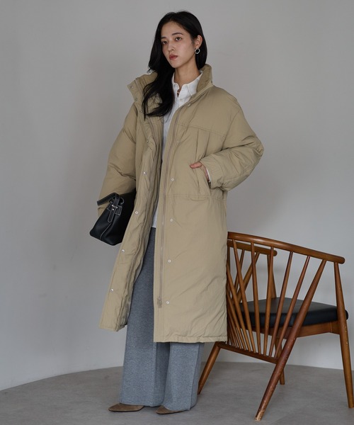 新登場 ロング丈バージョン
model：161cm 着用サイズ：L