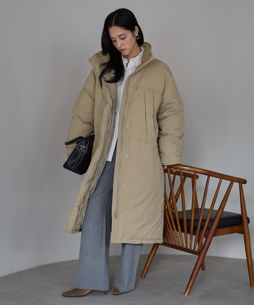 新登場 ロング丈バージョン
model：161cm 着用サイズ：L