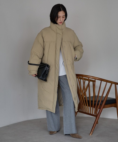 新登場 ロング丈バージョン
model：161cm 着用サイズ：L