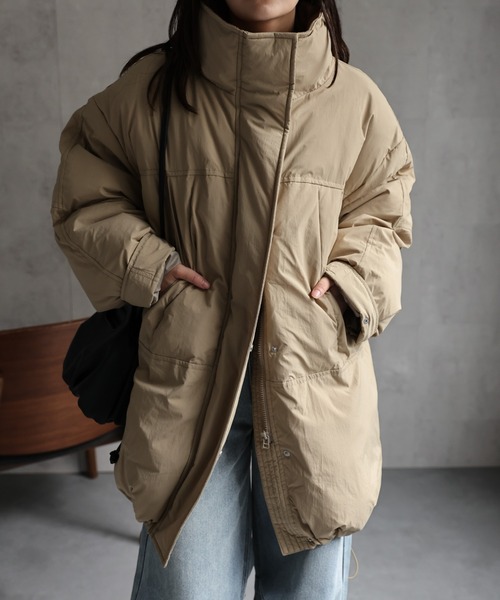 セール】【サステナブル】 ナイロンモンスターコート / パディング